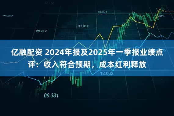亿融配资 2024年报及2025年一季报业绩点评：收入符合预期，成本红利释放